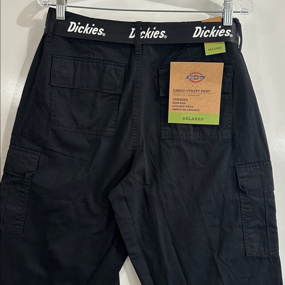 Dickies Juniors Belted Crop Utility Cargo Pants Size 11/30 - Picture 8 of 10